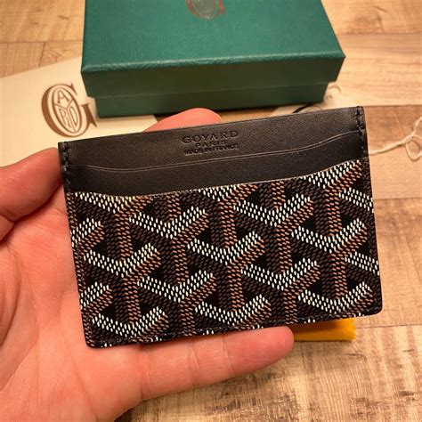 goyard card case price|goyard saint sulpice card holder.